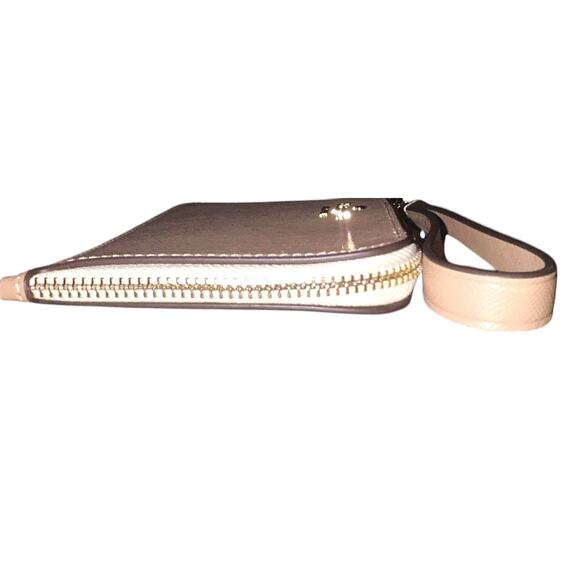 Kate Spade Lucy Bicolor Small L Zip Wristlet - Picture 2 of 8